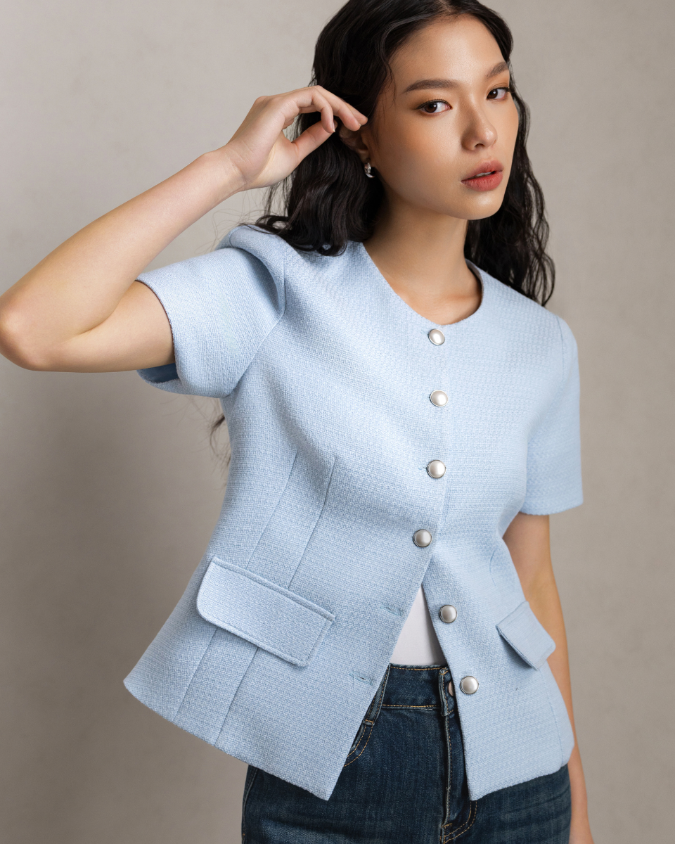Franny Top - Blue main image 0