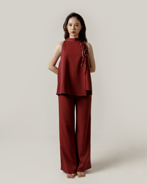 Rubbie Sample - Rubbie Pants Maroon